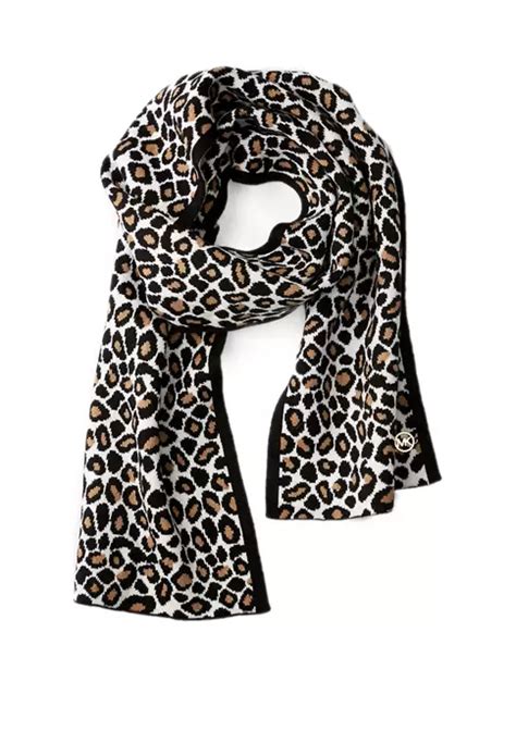 buy michael kors leopard scarf|Michael Kors ladies hat.